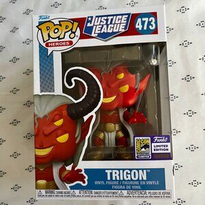 Funko Pop! Justice League Trigon #473 Comic-Con Exclusive Limited Edition SDCC